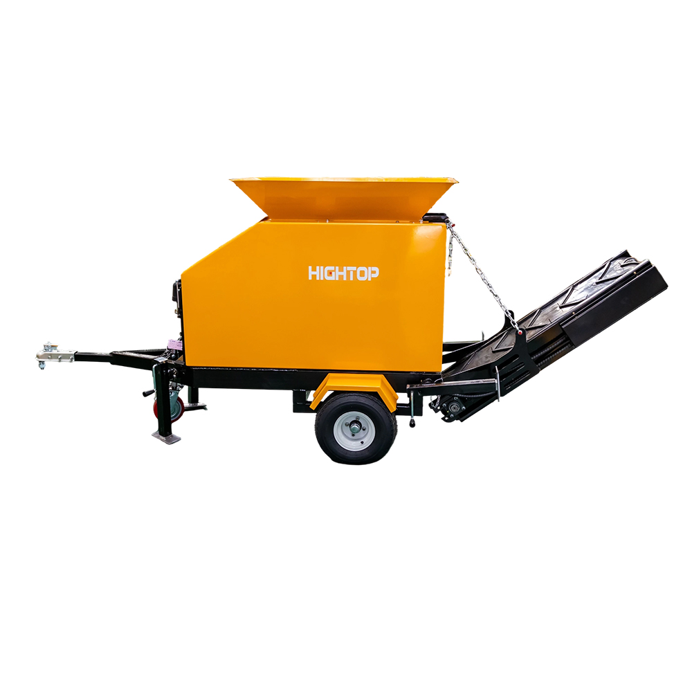 HTJC135拖车碎石机